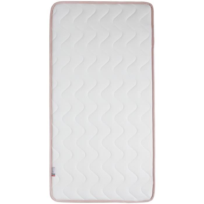 Matelas TINEO CROISSANCE - Evolutif - 2 faces de soutien : Ferme et Souple - 60x120x12 cm