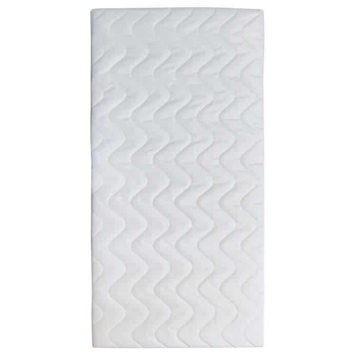 Matelas Tissu TINEO 60x120 - 10 cm - Respirant