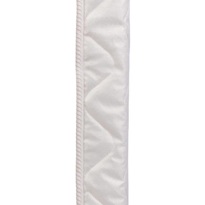 Matelas Thermo confort - 60 x 120 x 10 cm - Blanc - TINEO