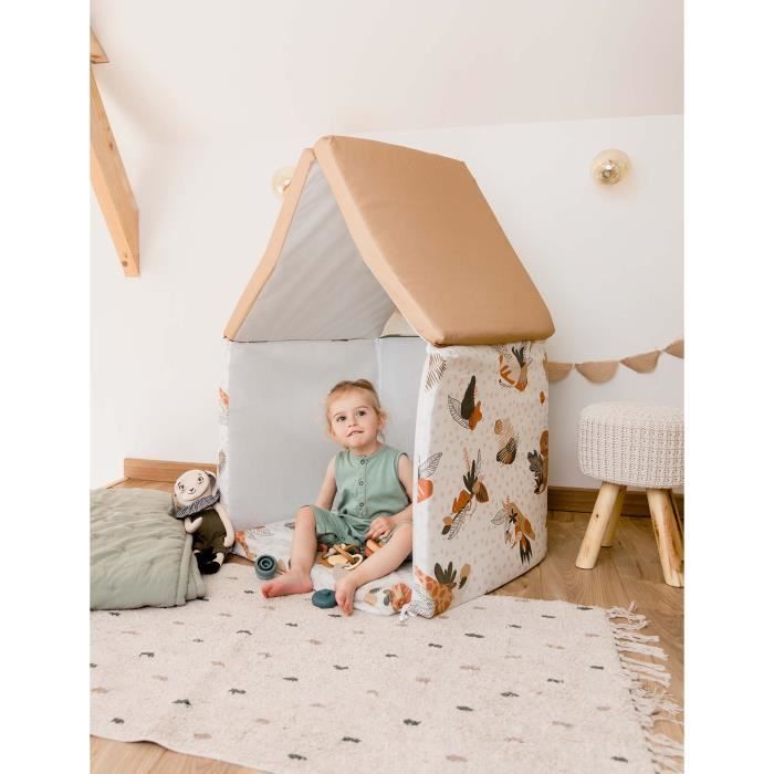 Maxi Tapis d'éveil Malin TINEO AMAZONIE 5en1 - Tapis évolutif multifonction - 120x180x5 cm