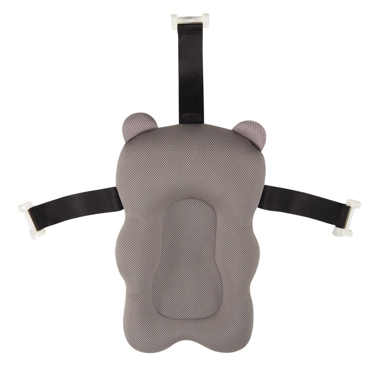 TINÉO - Coussin De Bain Bébé, Siege de Bain Bébé, Systeme d'Attache Universel, Accroche Pour Séchage Rapide, 0-6 mois