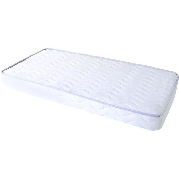 Matelas ClimatisÈ TINEO 70x140x10cm - ClimatisÈ - 1 Face …tÈ - 1 Face Hiver - Sans Traitement - FabriquÈ En France