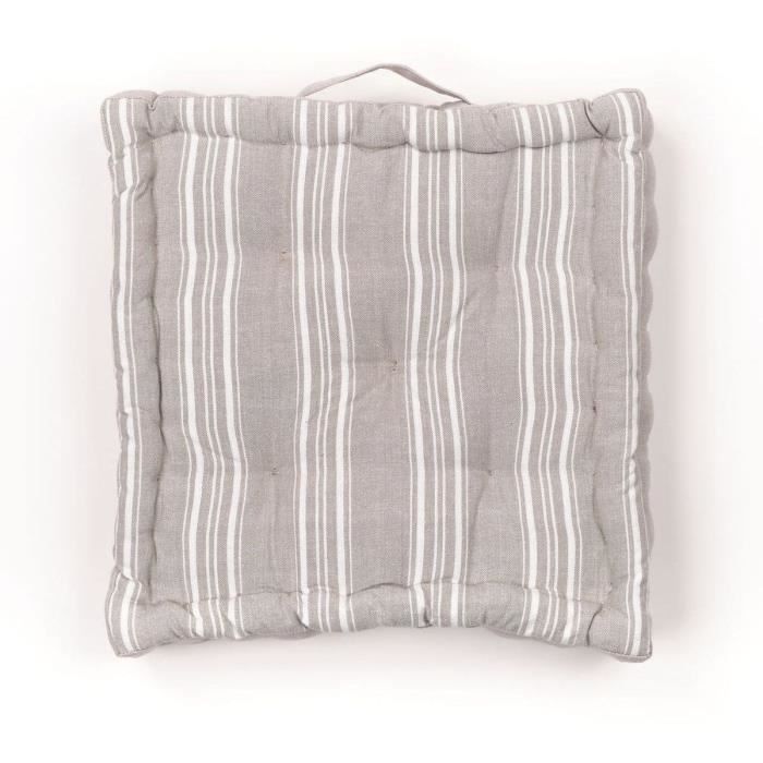 Coussin de sol - TODAY - CHARME - Imprimé Berenice - 40 x 40 x 10 cm