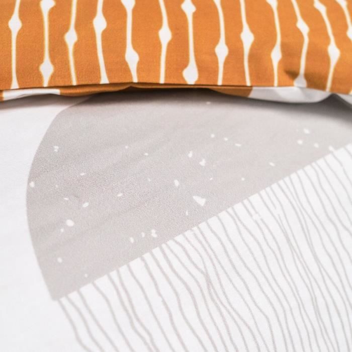 Parure de lit - TODAY - Sunshine - 2 personnes - 260x240cm - Coton - Autres motifs