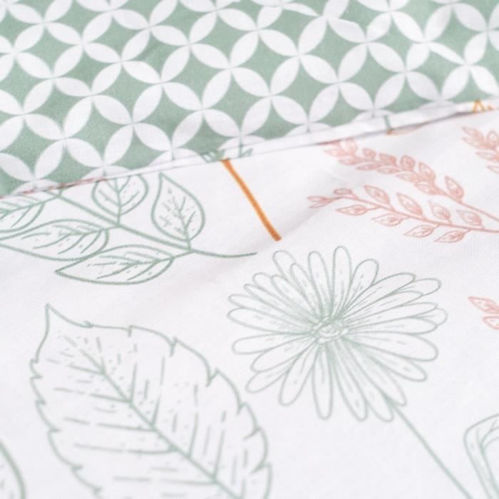 Parure de lit 2 personnes - TODAY - Sunshine 11.49 - 240 x 260 cm - 100% Coton imprimé