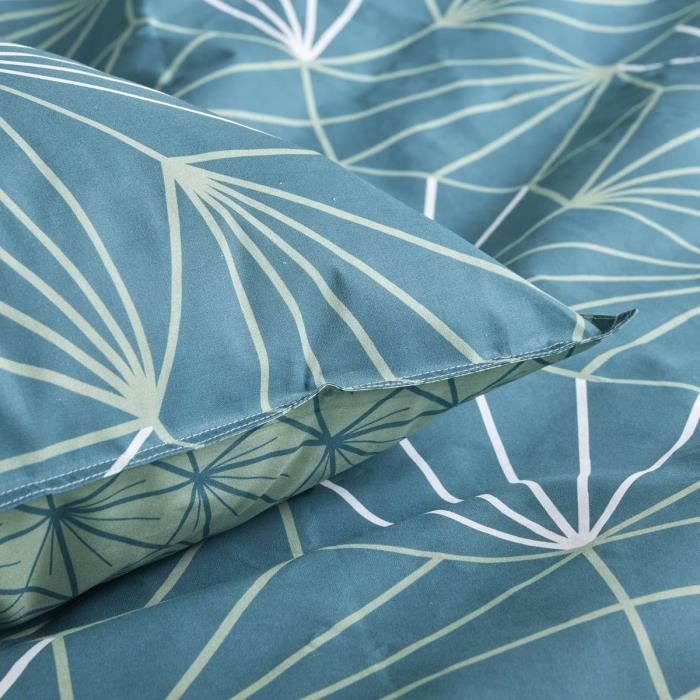 Parure de couette - TODAY - Sunshine 0.13 - 200x200cm - 2 personnes - Imprimée - Coton 57 fils