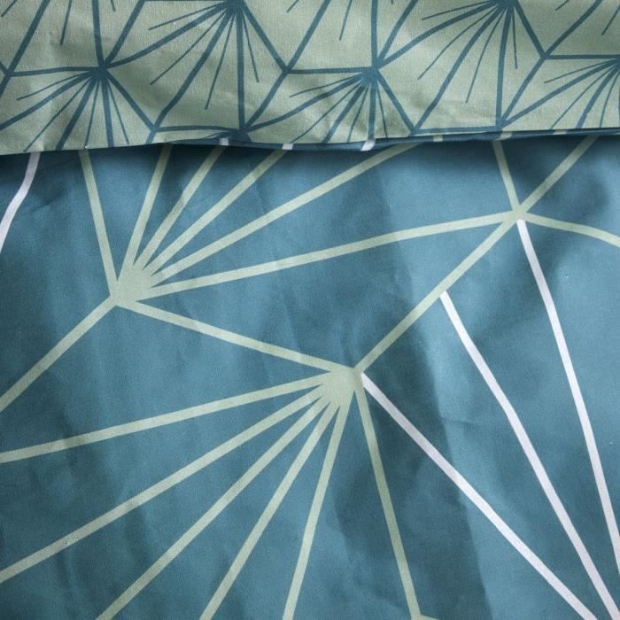 Parure de couette - TODAY - Sunshine 0.13 - 200x200cm - 2 personnes - Imprimée - Coton 57 fils