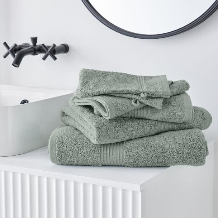 TODAY Essential - Drap de bain 70 x 130 cm - 100% Coton - Celadon