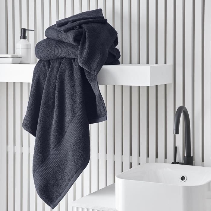 TODAY Essential - Drap de bain 70 x 130 cm - 100% Coton - Navy