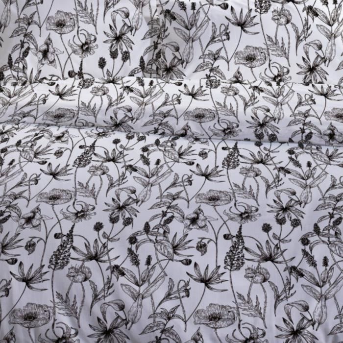 Parure de lit 2 personnes - TODAY - Sunshine 15.34 - 240 x 260 cm - 100% Coton imprimé