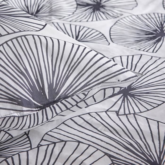 Parure de couette - TODAY - Sunshine 0.14 - 240x260cm - 2 personnes - Imprimée - Coton 57 fils