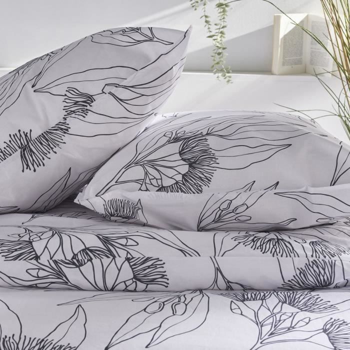 Parure de couette - TODAY - Sunshine 17.8 - 220x240cm - 2 personnes - Imprimée - Coton 57 fils