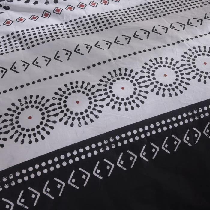 Parure de couette - TODAY - Sunshine 17.17 - 220x240cm - 2 personnes - Imprimée - Coton 57 fils