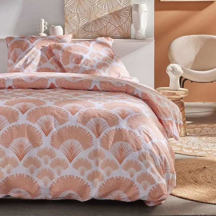 Parure de couette - TODAY - Sunshine 17.19 - 220x240cm - 2 personnes - Imprimée - Coton 57 fils