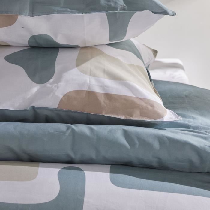 Parure de couette - TODAY - Sunshine 17.29 - 220x240cm - 2 personnes - Imprimée - Coton 57 fils