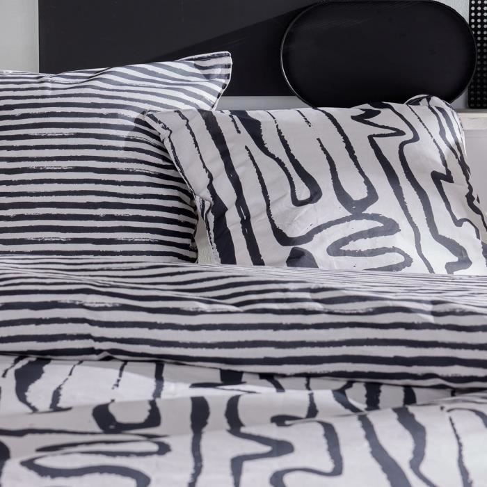 Parure de couette - TODAY - Sunshine 17.31 - 240x260cm - 2 personnes - Imprimée - Coton 57 fils