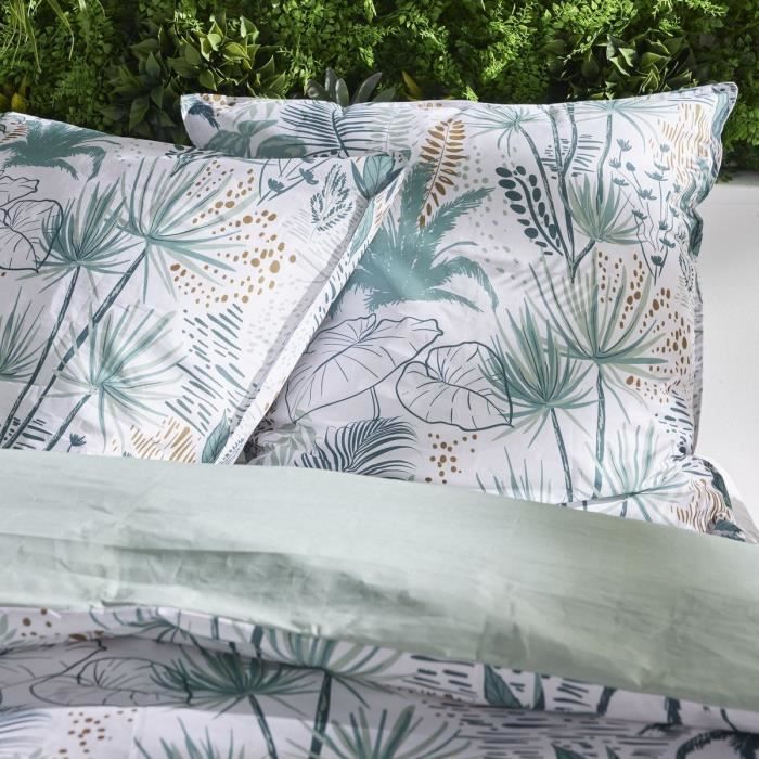 Parure de couette - TODAY - Sunshine 17.25 - 240x260cm - 2 personnes - Imprimée - Coton 57 fils