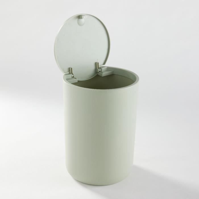 Poubelle de SDB - TODAY - UTILITY - 8,5 L - Ø 21 x x H 29 cm - Polypropylene - Green