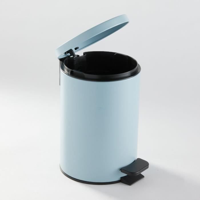 Poubelle de SDB - TODAY - UTILITY - 3 L - Ř 17 x x H 25 cm - Polypropylene - Soft Blue