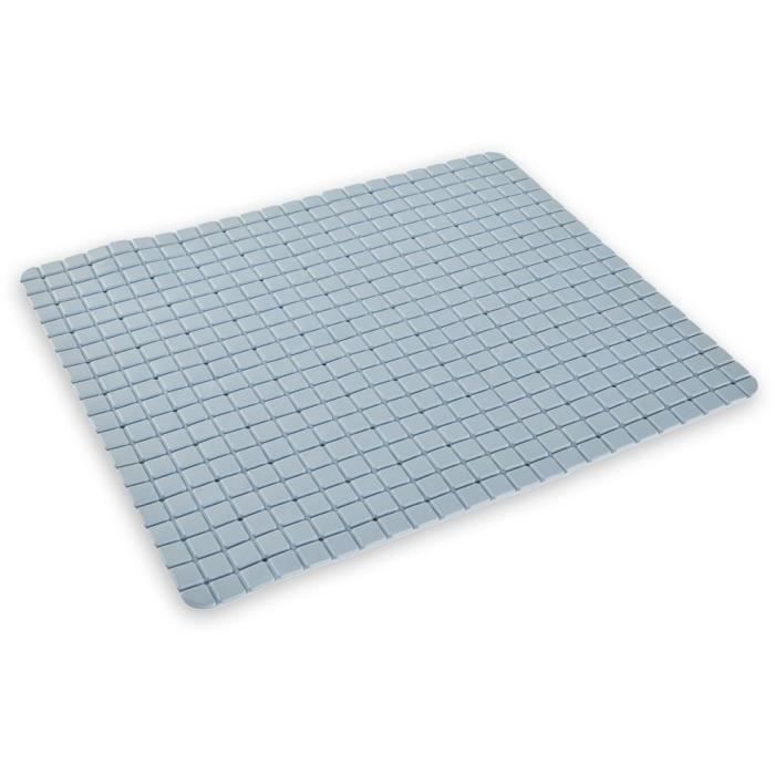 Tapis anti-dérapant baignoire ou douche - TODAY - UTILITY - 40 x 60 cm - Rectangle - Blue