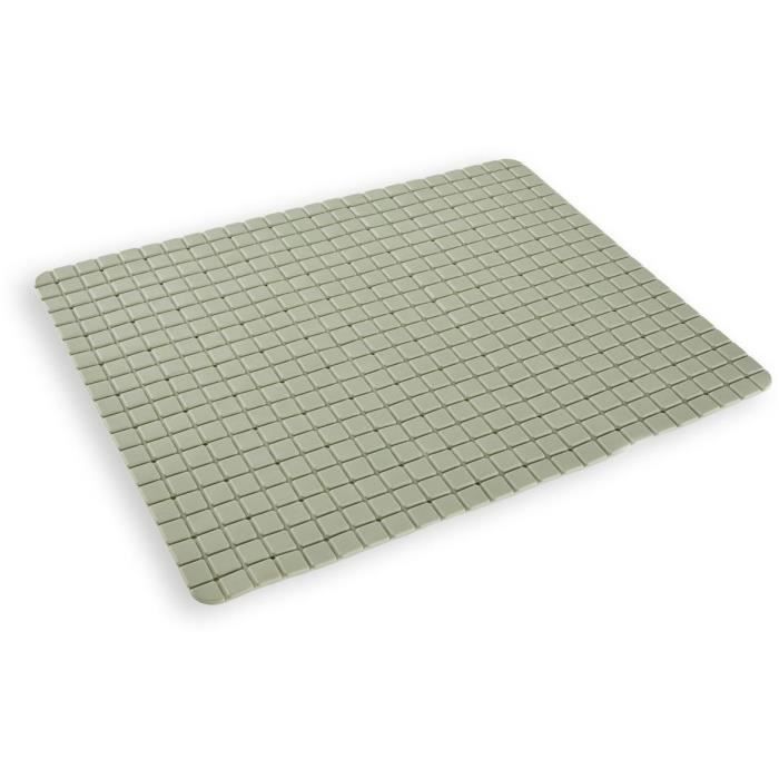 Tapis anti-dérapant baignoire ou douche - TODAY - UTILITY - 40 x 60 cm - Rectangle - Green