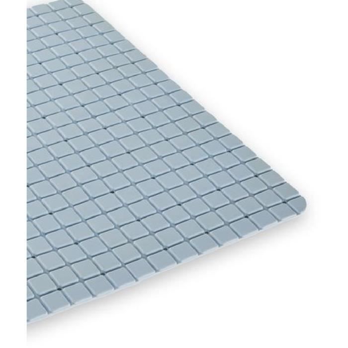 Tapis anti-dérapant baignoire ou douche - TODAY - UTILITY - 50 x 50 cm - Carré - Blue