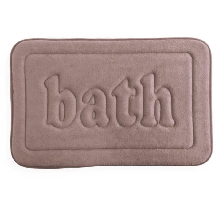 Tapis de bain mémoire de forme - TODAY - UTILITY - 40 x 60 cm - Pink