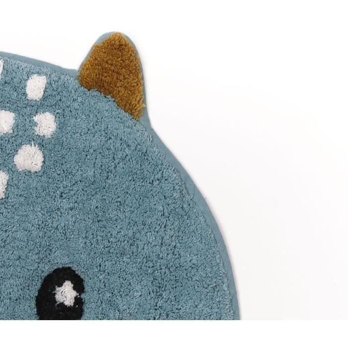 Ensemble parure de lit enfant + coussin + tapis tufté - TODAY - HYPO - 140 x 200 cm - Coton