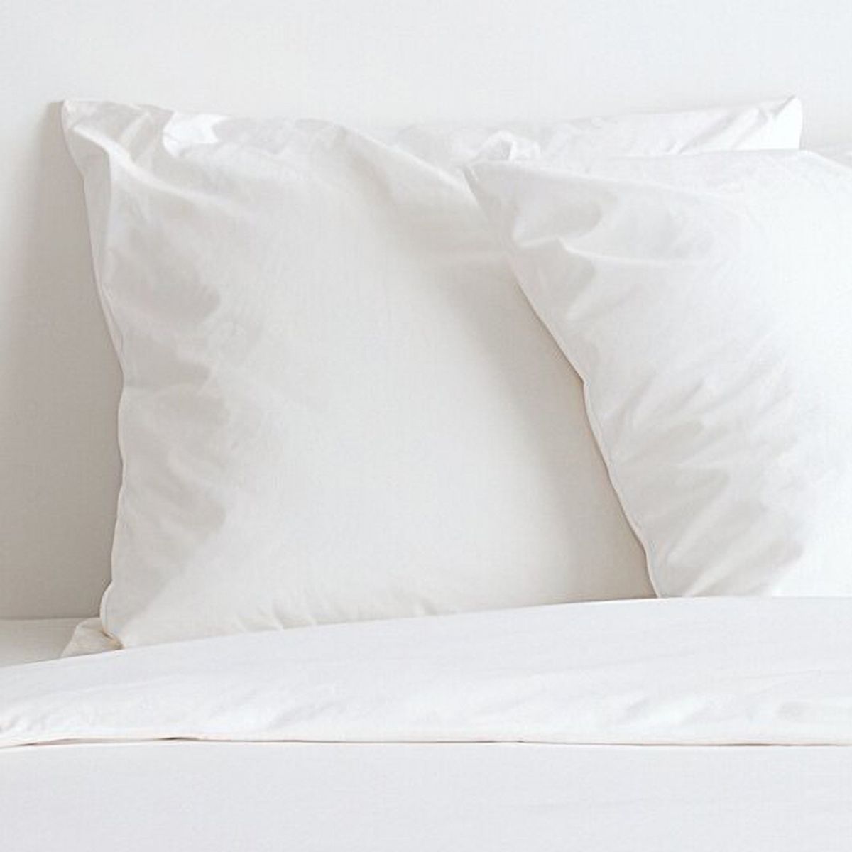 Parure de lit - TODAY - Essential - 2 personnes - 220 x 240 cm - Effet lavé blanc