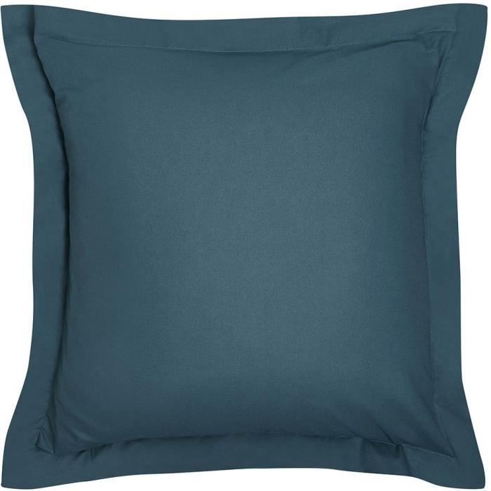Taie d'oreiller - TODAY - 63 x 63 cm - Coton bio - Certifié GOTS - oeko-Tex