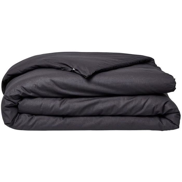 Housse de couette - TODAY - 220 x 240 cm - Coton - Organic Fusain