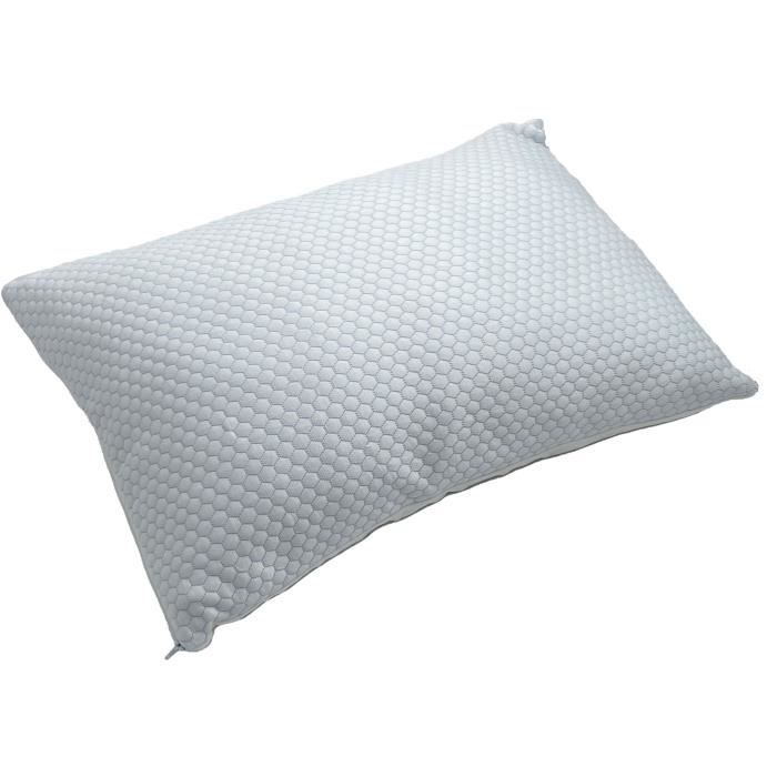 TOISON D'OR - Oreiller Mémoire de Forme Blanc - Memoseason - 40 x 60 cm