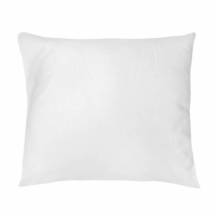 TOISON D'OR - Protection Oreiller 100 % Coton - CUMIN - 65 x 65 cm