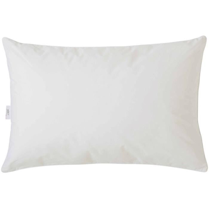 TOISON D'OR - Oreiller Confort Médium - Harmonie - Blanc - 45 x 70 cm