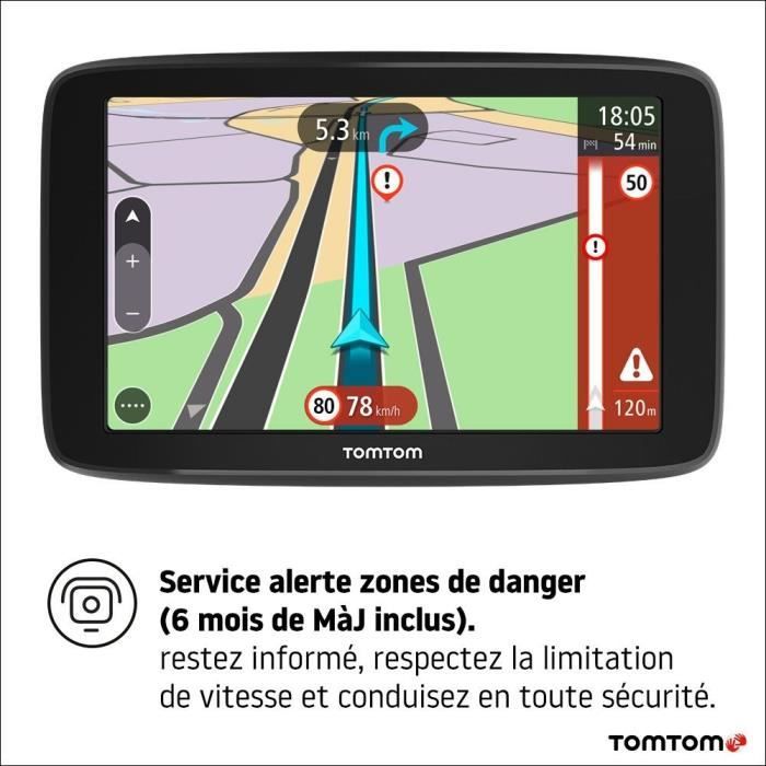GPS Tomtom GO Camper Tour, Ècran HD 6''