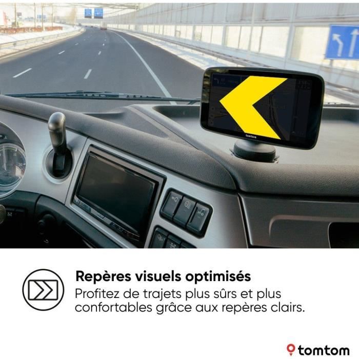 TomTom - GO Expert 7 Plus Premium Pack - GPS Poid Lourd, Bus, voiture - Planification de Parcours - TomTom Traffic - Carte Monde