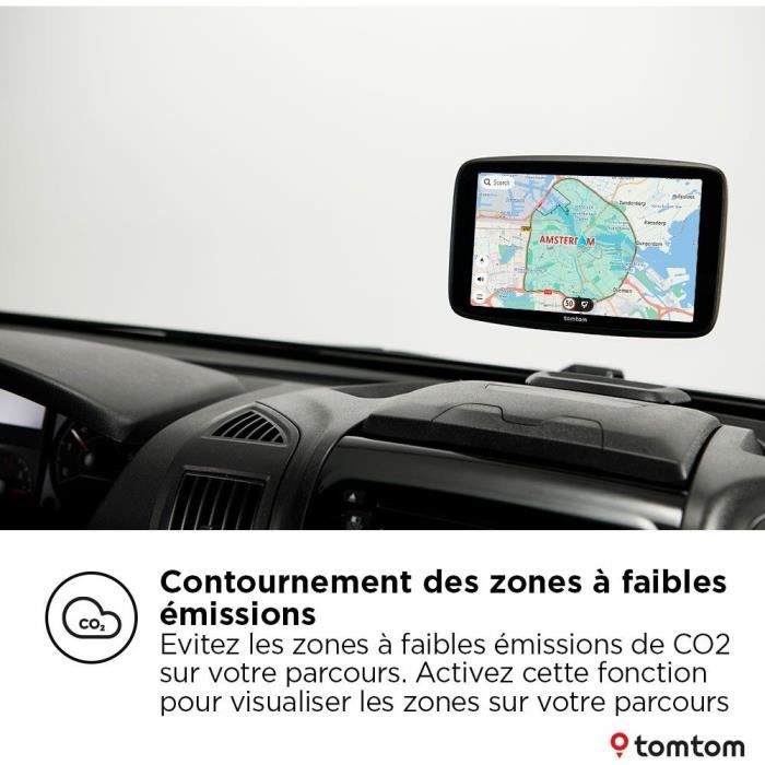 TomTom - GO Camper Max 2eme génération Premium Pack - GPS Camping-car, caravanes et voiture - 7 pouces - Carte Monde