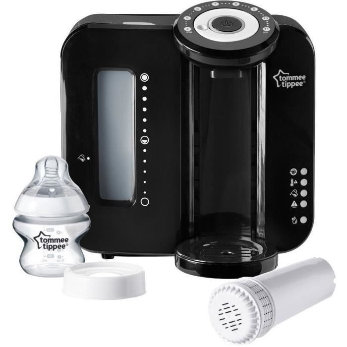 TOMMEE TIPPEE Perfect PrÈparateur Chauffe Biberons, Perfect Prep, Noir