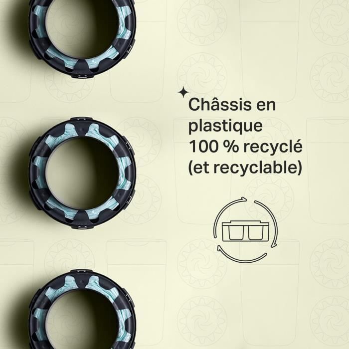 TOMMEE TIPPEE - Recharges pour poubelles a couches - Twist & Click - Film multicouche antibactÈrien - Pack de 12