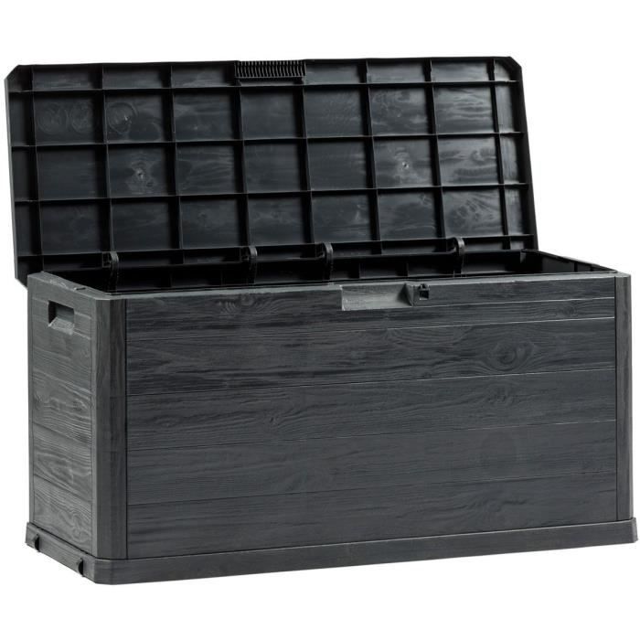 5five - coffre gris woody 280l