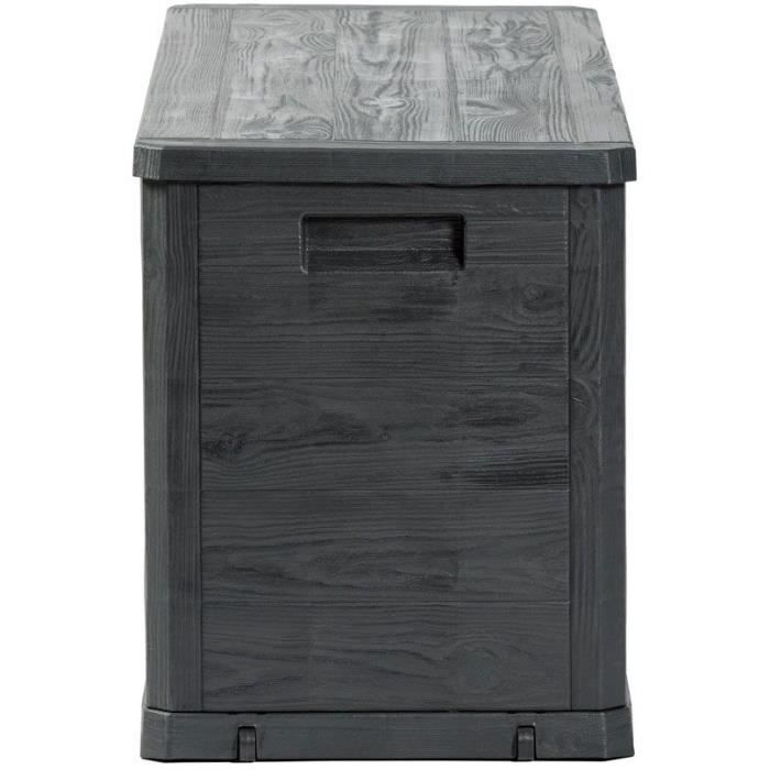 5five - coffre gris woody 280l