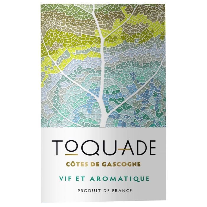 Toquade 2021 Côtes de Gascogne - Vin blanc Sec du Sud-Ouest