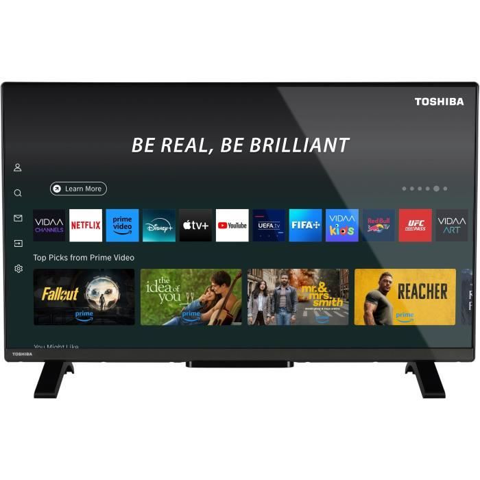 TOSHIBA 32LV2563DG - TV LED 32 (82 cm) - Full HD 1920x1080 - Smart TV - 2xHDMI - WiFi