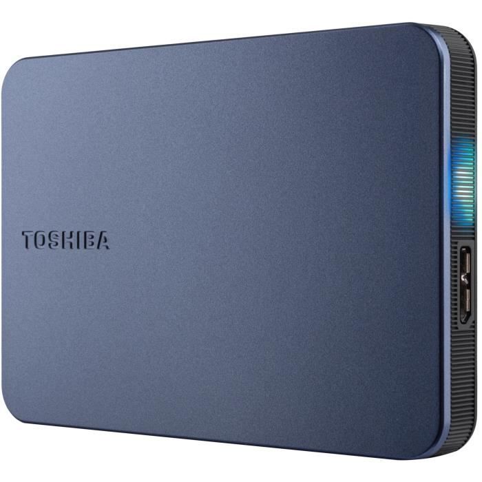 Disque dur externe TOSHIBA Canvio Gaming - 2,5 - 2 To - USB 3.2 Gen 1 - Compatible avec PlayStation / Xbox / PC - Silver