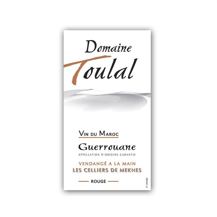 Domaine De Toulal Guerrouane - Vin rouge du Maroc 2023