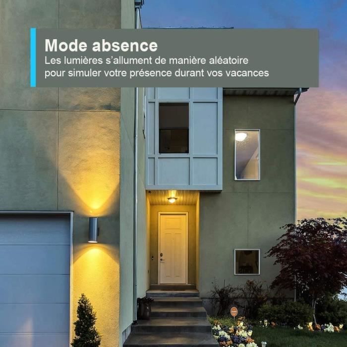 TP-Link Tapo Prise ConnectÈe WiFi, compatible avec Alexa et Google Home, Commande Vocale, ContrÙler a distance, Tapo P100(2-pack)