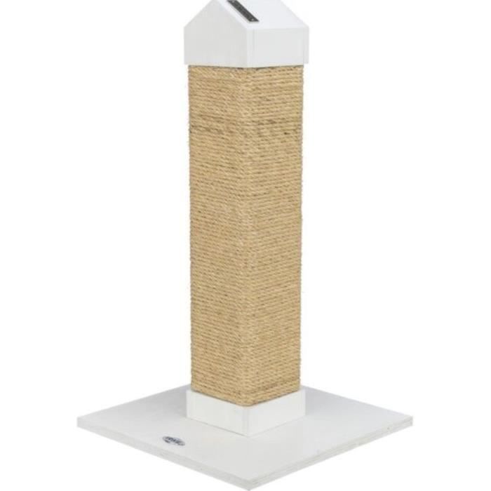 Poteau griffoir - TRIXIE - Be Nordic Iben - 60 cm - Blanc