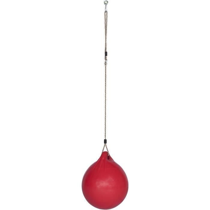 BalanÁoire ballon - TRIGANO - Swing Ball - Rouge - Pour Enfant - Diametre 40 cm