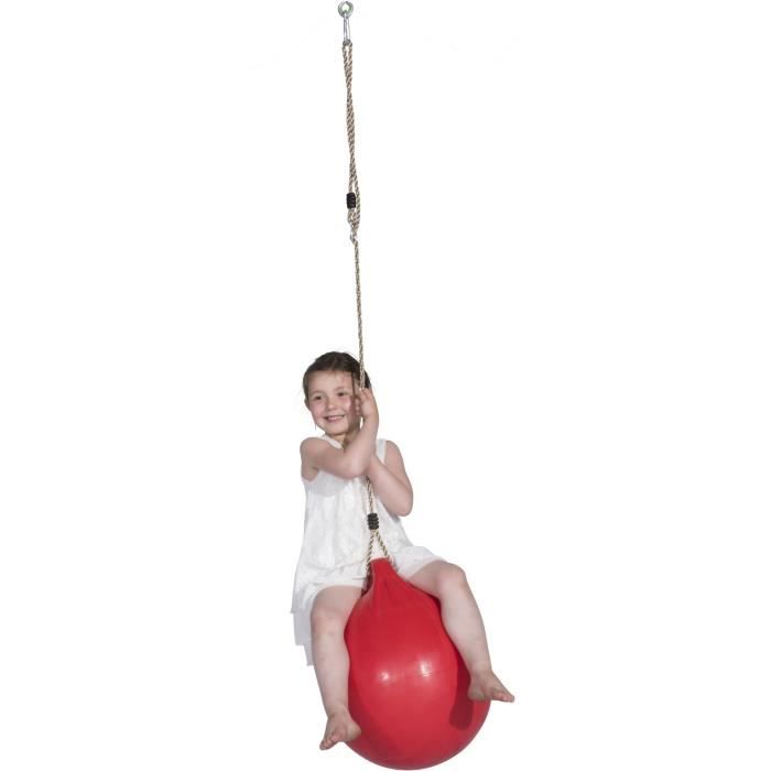 BalanÁoire ballon - TRIGANO - Swing Ball - Rouge - Pour Enfant - Diametre 40 cm
