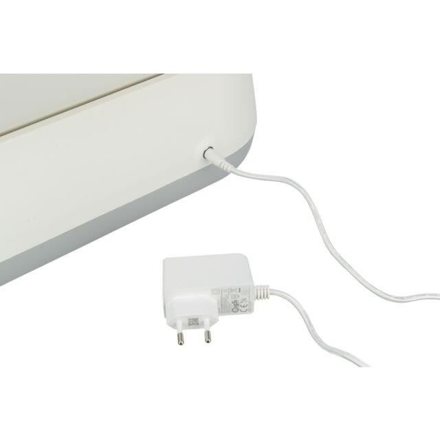 TRIXIE Bac a litiere automatique - Auto-nettoyant - Plastique - 53 × 55,5 × 52 cm - Blanc